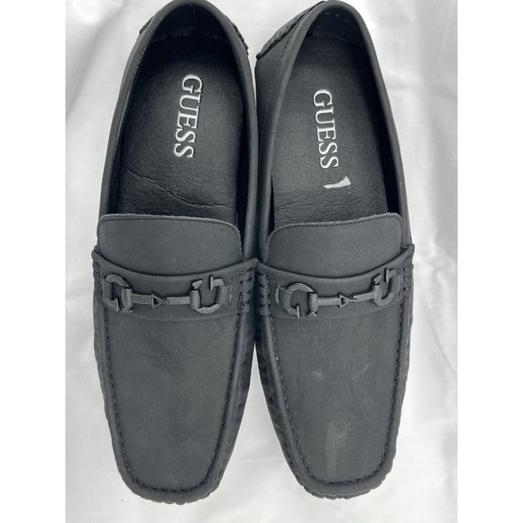 Guess‎ Men's Shoes Adlers Driving Style Loafer GMADLERS Size US 10M Black - Picture 3 of 10